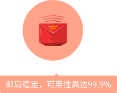 郵局穩(wěn)定，可用性高達99.9%