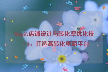 Shopify店鋪設(shè)計與轉(zhuǎn)化率優(yōu)化技巧，打造高轉(zhuǎn)化電商平臺