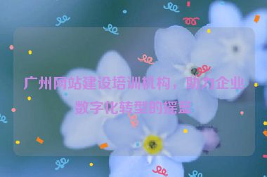 廣州網(wǎng)站建設(shè)培訓(xùn)機(jī)構(gòu)，助力企業(yè)數(shù)字化轉(zhuǎn)型的搖籃