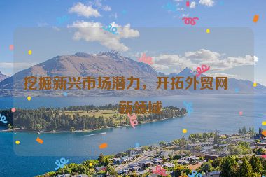 挖掘新興市場(chǎng)潛力，開(kāi)拓外貿(mào)網(wǎng)站新領(lǐng)域