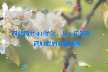 網(wǎng)站圖片SEO優(yōu)化，從alt標(biāo)簽到延遲加載的全面指南