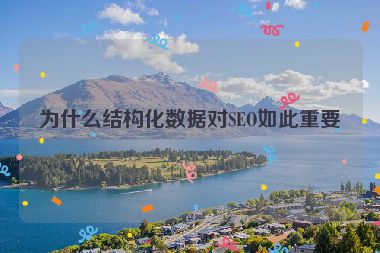 為什么結(jié)構(gòu)化數(shù)據(jù)對SEO如此重要？