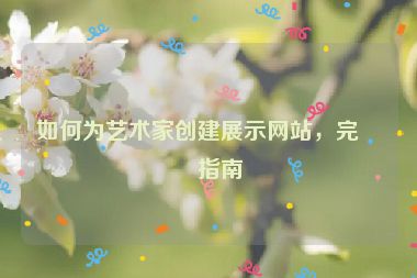 如何為藝術(shù)家創(chuàng)建展示網(wǎng)站，完整指南