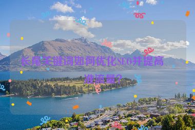 長(zhǎng)尾關(guān)鍵詞如何優(yōu)化SEO并提高精準(zhǔn)流量？