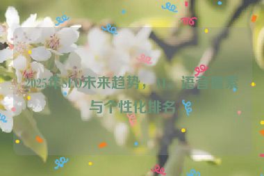2025年SEO未來趨勢(shì)，AI、語音搜索與個(gè)性化排名