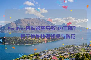 WordPress網(wǎng)站被黑導(dǎo)致SEO下降？手把手教你快速修復(fù)與防范