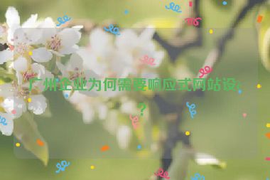廣州企業(yè)為何需要響應(yīng)式網(wǎng)站設(shè)計(jì)？
