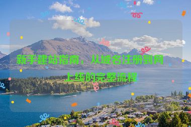 新手建站指南，從域名注冊(cè)到網(wǎng)站上線的完整流程
