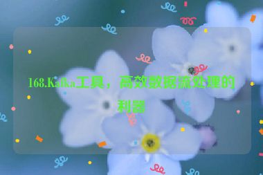 168.Kafka工具，高效數(shù)據(jù)流處理的利器