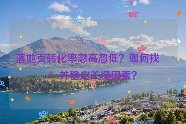 落地頁轉(zhuǎn)化率忽高忽低？如何找到并穩(wěn)定關(guān)鍵因素？